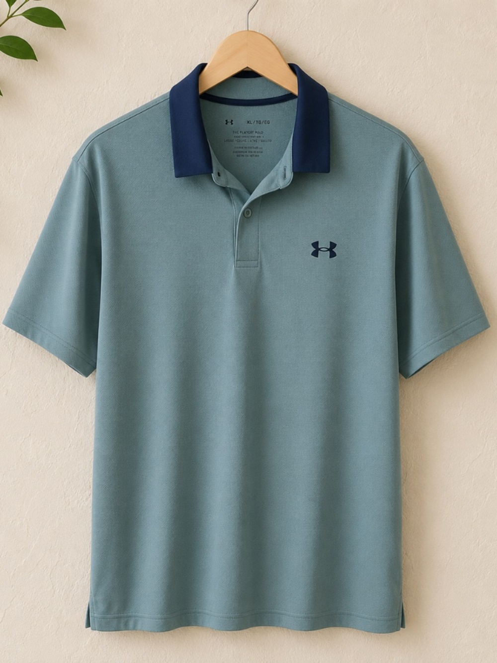Under Armour Men's Teal Polo Shirt